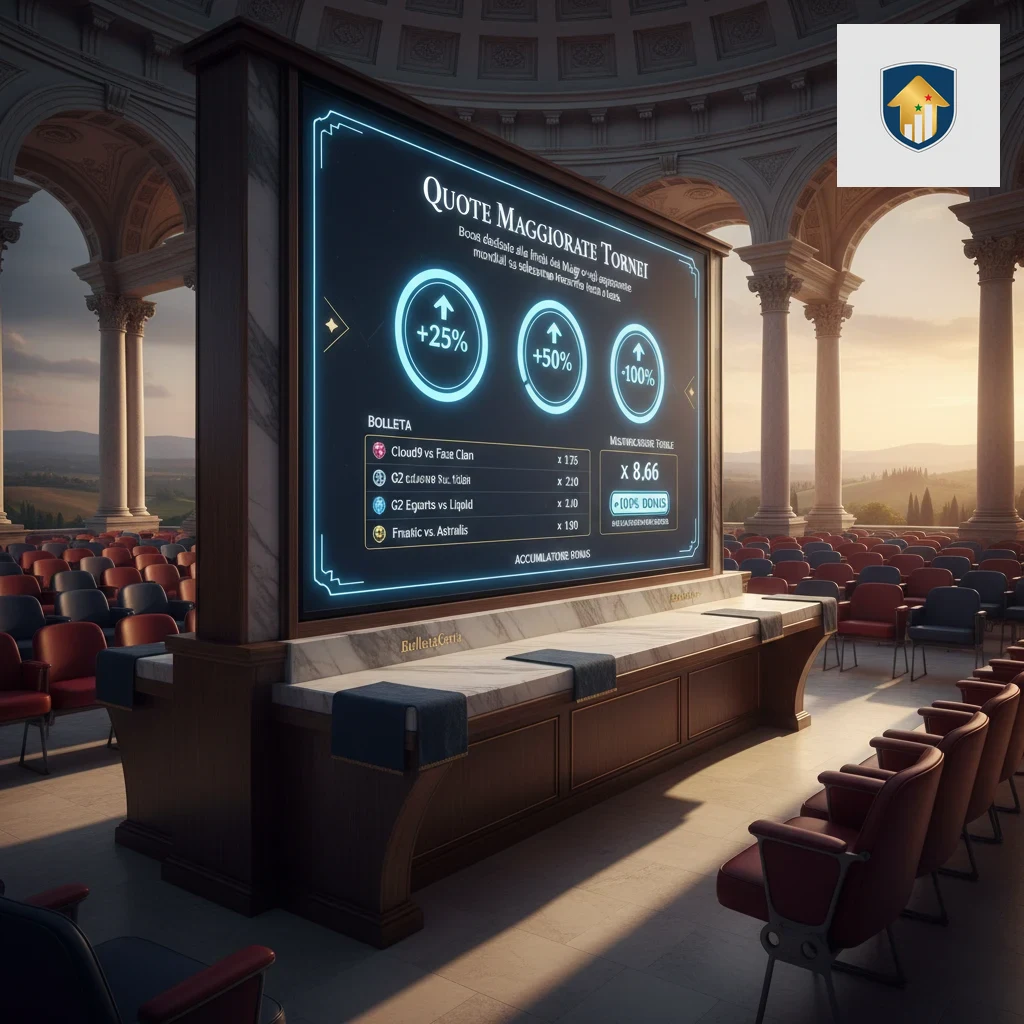Quote maggiorate su tornei competitivi