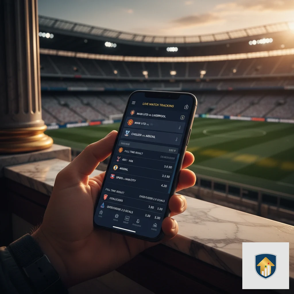 Pannello live con statistiche in tempo reale e grafici della partita